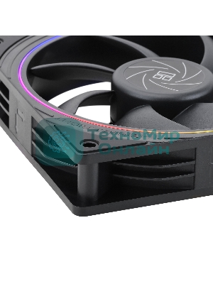 Вентилятор для корпуса Thermaltight TL-S12 (120x120x25мм, 4-pin PWM, ARGb, 47.6CFM, 23.2dBA, 1500RPM, черный)