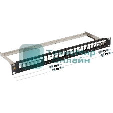 Патч-панель наборная Lanmaster LAN-PPN24OK-STP 19