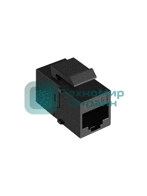 Модуль проходной ExeGate CP45-KJ-UC6 (RJ45-RJ45 формата Keystone Jack, Кат.6, неэкранированный)