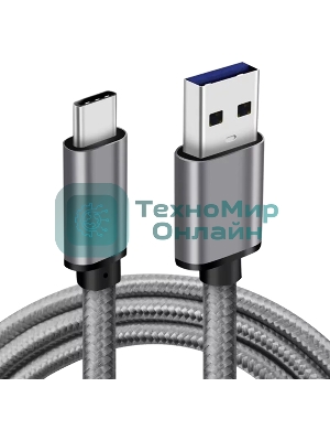 Кабель-адаптер USB 3.1 Type-Cm --> USB 3.0 Am, 2м VCOM/Telecom TC403M-2M