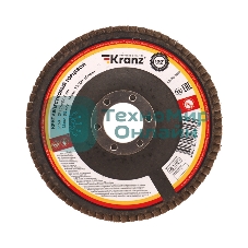 Круг лепестковый торцевой Kranz P60, 115х22,2 мм