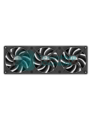 Вентилятор для корпуса Ocypus Sigma F36 BK ARGB, 3x120x120x25mm, 4-PIN PWM, 500-2200 RPM, 36 DBA MAX, FLUID DYNAMIC BEARING