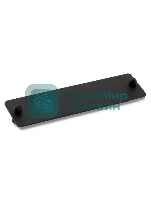 Панель Hyperline FO-FPM-W120H32-24LC-BL для FO-19BX с 24 LC адаптерами, 24 волокна, одномод OS1/OS2, 120x32 мм, адаптеры цвета синий