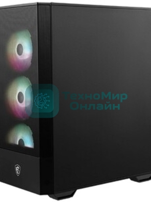 Компьютерный корпус MSI MAG FORGE 112R 2xUSB 3.0, 4x120мм ARGb Fan, ARGb Control Board, Tempered Glass Window, Brown Box (949679)