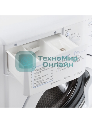 Стиральная машина Indesit EWSB 5085 BK CIS белый, загрузка фронтальная 5 кг, 800 об/мин., класс: А