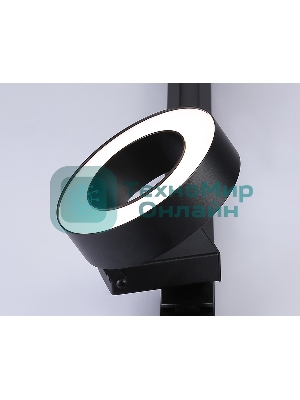 Трековый однофазный светодиодный светильник Ambrella light GL6868 BK черный LED 15W 4200K D115*80