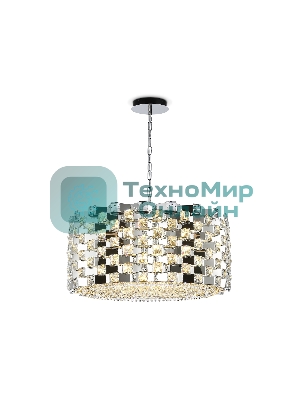 Люстра Ambrella light LH41006/18 CH/CL хром/прозрачный E14*18 max 40W D700*320