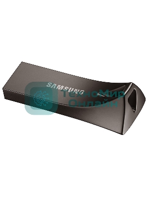 Флешка USB 64Gb USB Drive USB 3.1 Samsung BAR Plus (up to 300Mb/s) (MUF-64BE3/APC) серебристый