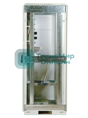Шкаф телеком. напольный 42U (600x800) дверь металл (ШТК-М-42.6.8-3ААА) (3 коробки)