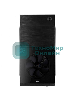 Компьютерный корпус Aerocool/Formula Cs-105, mATX, без БП, 187x361x355мм (ШxГxВ), USB 3.0 x1, USB 2.0 x1, металл 0,5мм, 120-мм вентилятор в комплекте, черный
