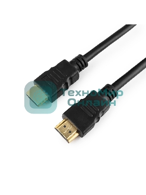 Кабель Cablexpert HDMI CC-HDMI4-10M, 19M/19M, v2.0, медь, позол.разъемы, экран, 10м, черный, пакет