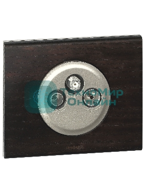 Лицевая панель Legrand 068585 Программа Celiane - TV-FM-SAT розетки Кат. № 0 673 88/89 - титан