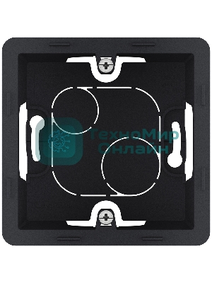 Коробка накладного монтажа Inspiria 1 пост антрацит