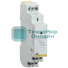 Реле промежуточное OIR 2 конт. (8А) 24В AC/DC IEK OIR-208-ACDC24V