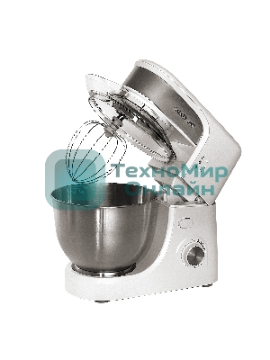 Миксер Galaxy Line GL 2231, белый, планетарный, 700 Вт, 12 скоростей