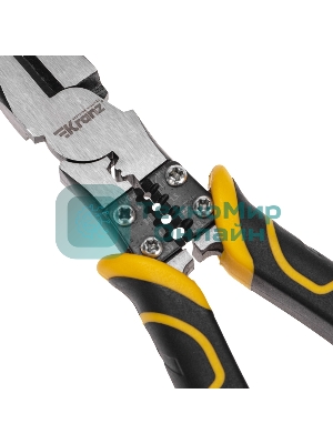 Тонкогубцы многофункциональные универсальные Kranz 200 мм