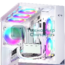 Вентилятор для корпуса PCCooler F3 T120 ARGb белый, 120 мм, 1800 об/мин, 21.6 дБ, 4 pin