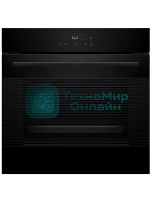 Электрический духовой шкаф Bosch HJG852YB0T Serie 6, 60 см, 66 л, черный,сенсорное управление, 8 режимов+AutoPilot 30(30 автоматических программ), LCD-дисплей, галогенное освещение, самоочистка EcoClean,Soft Open and Soft Close door,телескопические направляющие на 2 уровнях