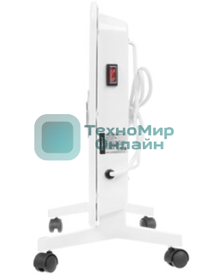 Конвектор электрический Thermex Frame 1500E белый, 1500 Вт, 20 м2, термостат, дисплей, WiFi
