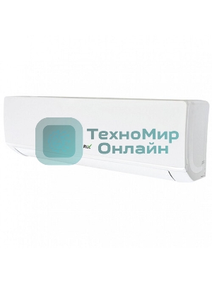 Кондиционер сплит-система настенного типа RIX LITE I/O-W18MB 18000 BTU, 50 м², 24/39 дБ, охлаждение, обогрев, осушение, белый