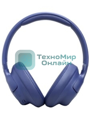 Беспроводные/проводные наушники JBL Tune 730BT синий, полноразмерные, Bluetooth + проводной, быстрая зарядка
