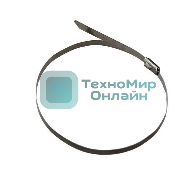 Хомут кабельный Rexant 4.6х200 сталь серебр. (уп. 50 шт)