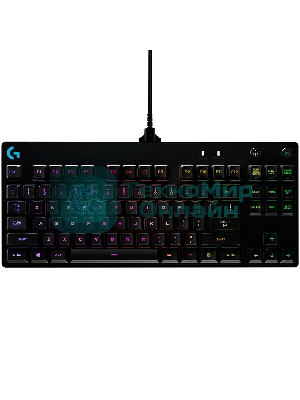 Клавиатура Logitech Gaming PRO проводная, USB Type-A, чёрный