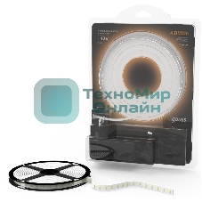 Лента светодиодная Комплект 2835/60-SMD 4,8W 12V DC теплый белый IP20 (блистер 3м) 1/50