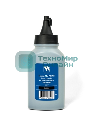 Тонер NVPrint Brother (500 г) Cyan для HL-3040cn, 3045cn, 3070cw, 3075; MFC-9010, 9120, 9125, 9320, 9325; DCP-9010cn Premium