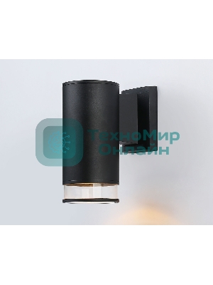 Светильник Ambrella light ST3819 BK/CL черный/прозрачный IP54 GU10 max 35W 187*90*160