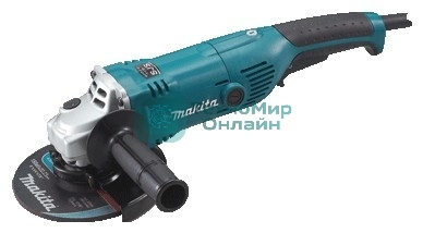 Угловая шлифовальная машина Makita GA6021C 1450Вт 9000об/мин рез.шпин.:M14 d=150мм
