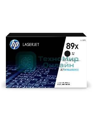 Картридж лазерный HP CF289X черный для HP LJ M507/MFP M528 (10000 стр.)
