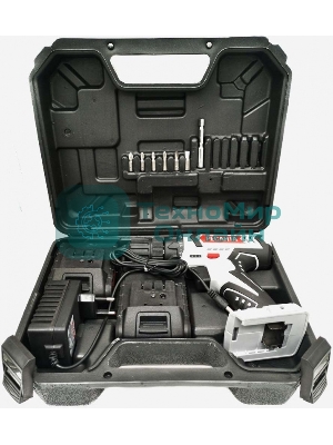 Дрель-шуруповерт Ресанта ДА-14-2ЛК, 14,4 В, 2 Ач, 45 Нм, щеточный