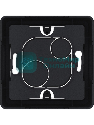 Коробка накладного монтажа Inspiria 1 пост антрацит