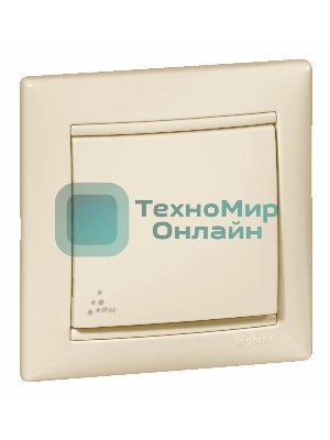 Выключатель Legrand Valena 10A, IP44, слоновая кость, 774101