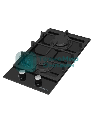 Газовая варочная панель Hyundai HHG 3235 BG черный