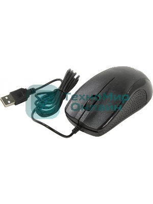 Мышь проводная Defender Optimum MB-160 черный, 1000 dpi, USB, кнопки - 3