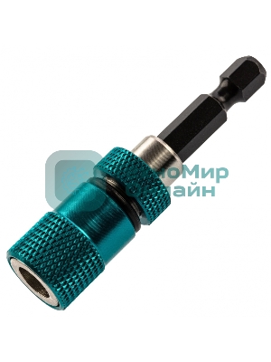 Адаптер для бит Gross с ограничителем и двойным магнитом, 1/4