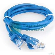 Патч-корд CCA light UTP Гарнизон PC-UTP-5e-1.5-B cat.5e, 1.5м, литой, многожильный синий