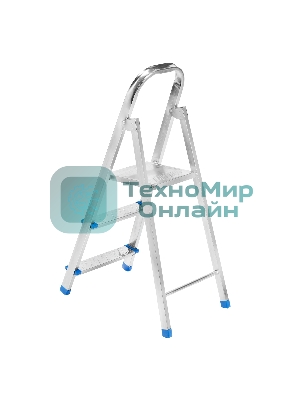 Стремянка Сибртех 3 ступени, стальная, оцинкованная