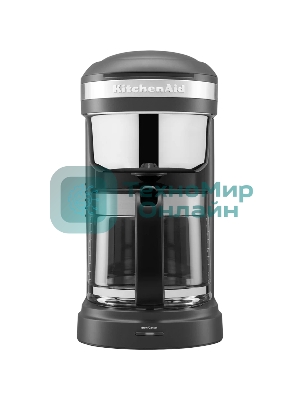 Кофеварка капельная KitchenAid 5KCM1209EOB черный, исп. кофе - молотый, 1,7 л, 1100 Вт