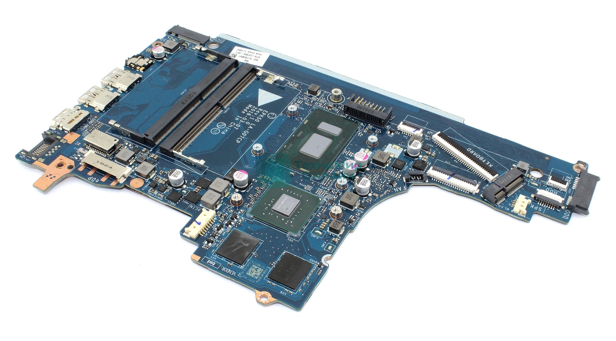 Материнская плата HP 15-DA 15T-DA 250 G7 i3-7020U MX110