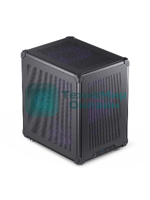 Компьютерный корпус JONSBO C6 Black MATX без БП, mini-ITX, micro-ATX, черный