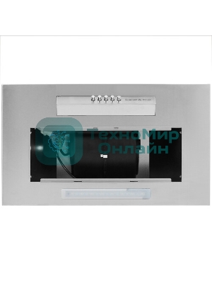 Вытяжка встраиваемая Zigmund & Shtain K 016.5 S серебристый, 52 см, 1050 куб. м/ч, 60 дБ