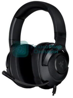 Гарнитура Razer Kraken V3 X (2022) чёрный, проводная, USB, подсветка