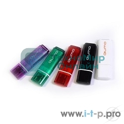 Флешка USB 2.0 QUMO 64Gb, Optiva 01 белый QM64GUD-OP1-белый