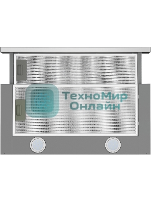 Вытяжка встраиваемая HOMSair FLAT 60 серебристый, 60 см, 520 куб. м/ч, 47 д