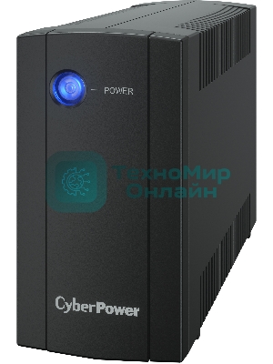 Источник бесперебойного питания UPS CyberPower UTC850EI 850VA/425W (IEC C13 x 4)