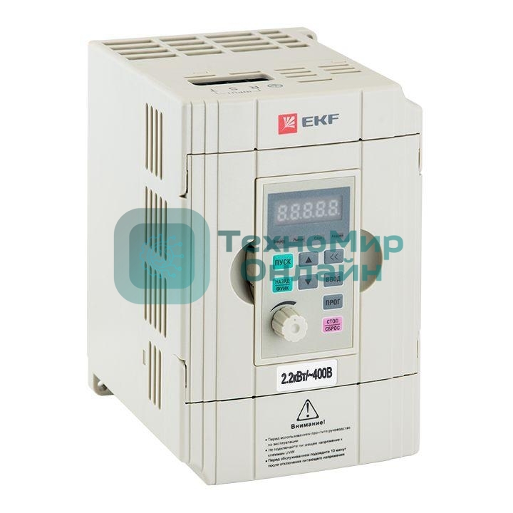 Преобразователь частоты 2.2/4кВт 3х400В VECTOR-100 PROxima EKF VT100-2R2-3B