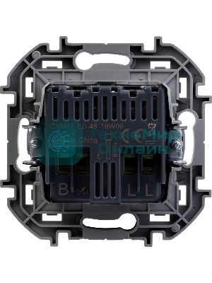 Светорегулятор поворотный Legrand без нейтрали, 300 Вт, алюминий